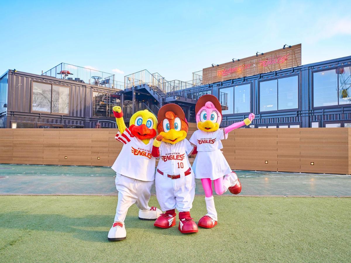 Rakuten Stay X Eagles 202 With Roof Balcony Sendai Exterior foto